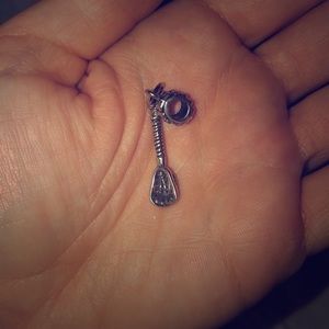 Lacrosse stick charm Pandora